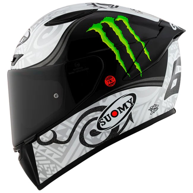 Suomy Track-1 Helm Francesco Pecco Bagnaia Winter Test 2023 Replica K6T10015