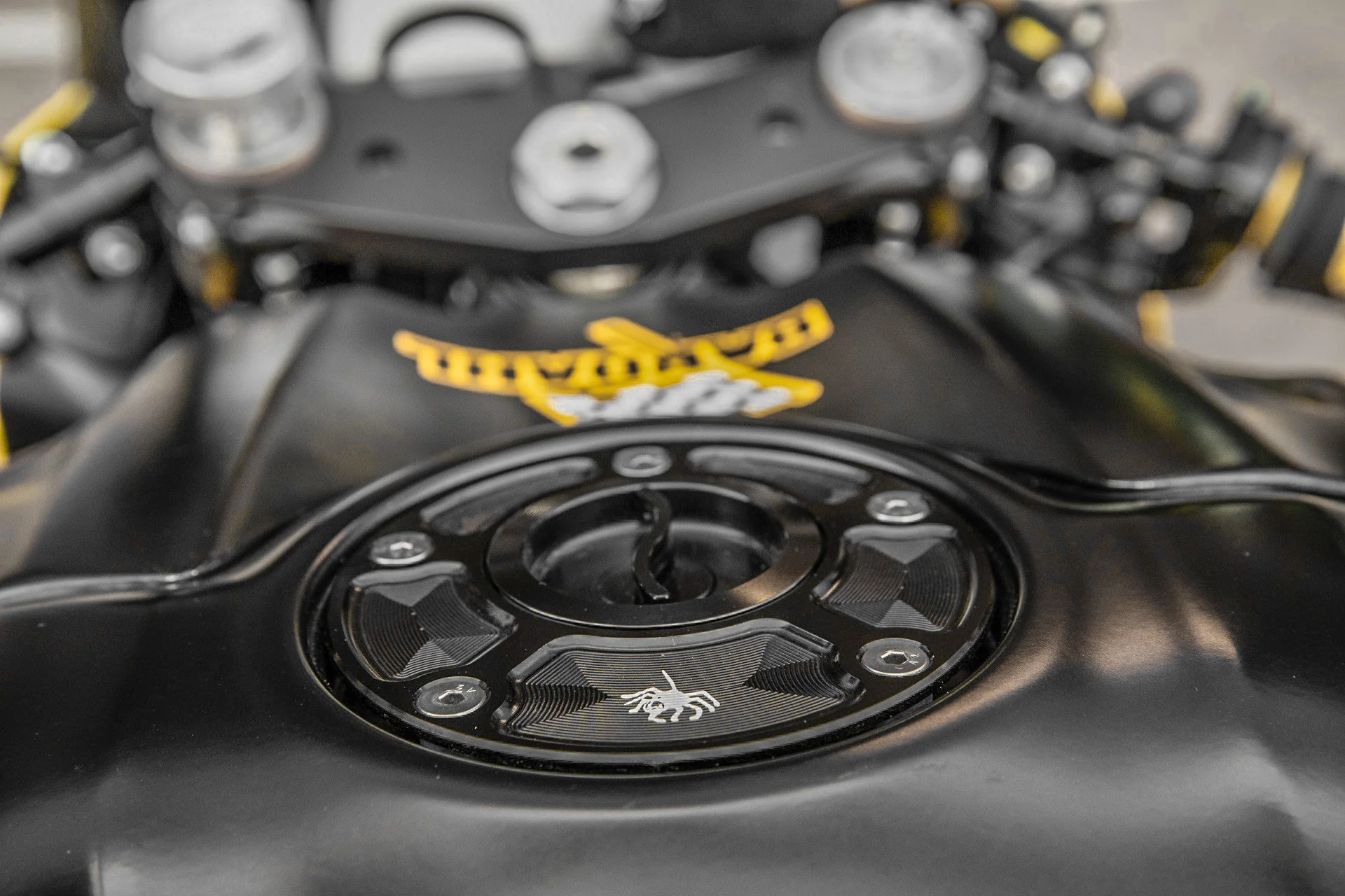 Tankdeckel Schnellverschluss Spider Racing Ducati Panigale V2 955 (20-24) 60.D06 - Image 3